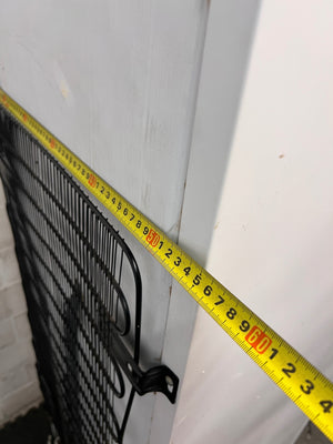 Defy White Upright Fridge-Freezer — Working Fridge with Non-Functional Interior Light – depth measurement