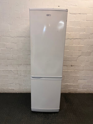 Defy White Upright Fridge-Freezer — Working Fridge with Non-Functional Interior Light – main front view