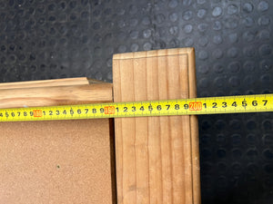 Classic Pine Wood Single Bed Frame — Used Condition – width measurement