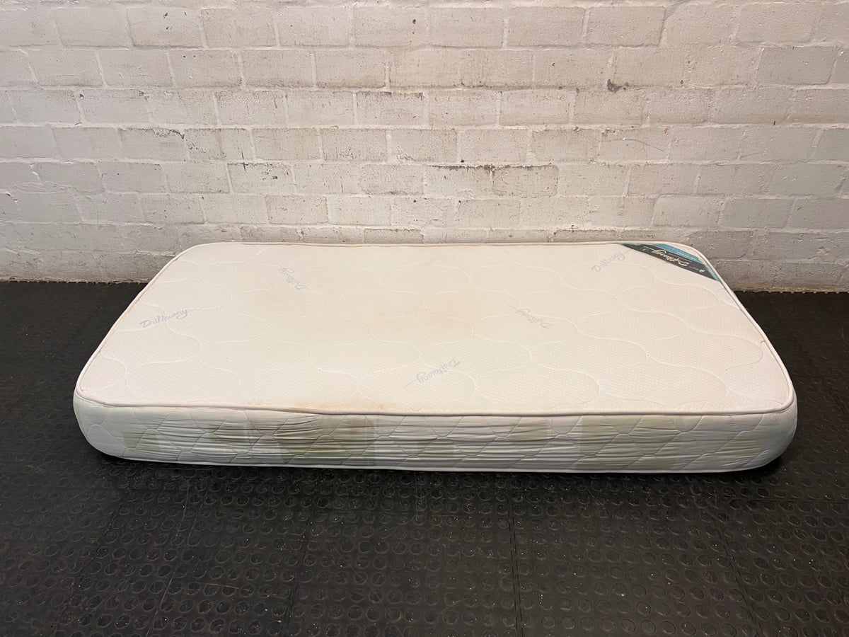 Dunlopillo Driftaway Single Mattress — Used Condition – top view