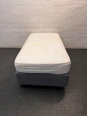 Dunlopillo Single Base Set — Used Condition – back view