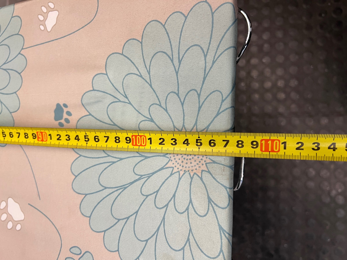 Floral Pattern Folding Ironing Board — Clean and Well-Maintained – width measurement