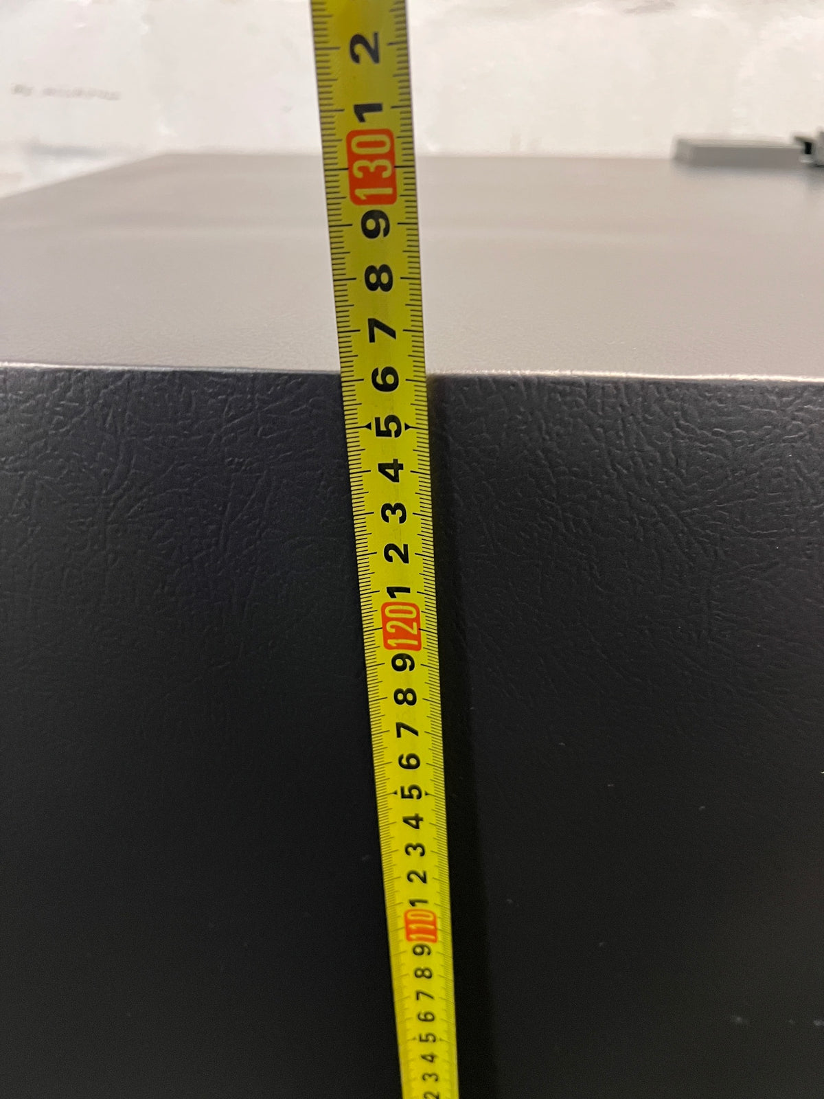 Samsung Silver Single Door Fridge — Working Well with Dents on Door – height measurement