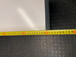 Modern Two-Tone Asymmetric TV Unit — Fair Used Condition – width measurement