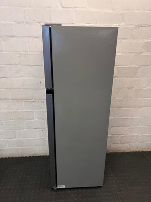 Silver Midea Fridge with Top Freezer — Good Working Order – top view