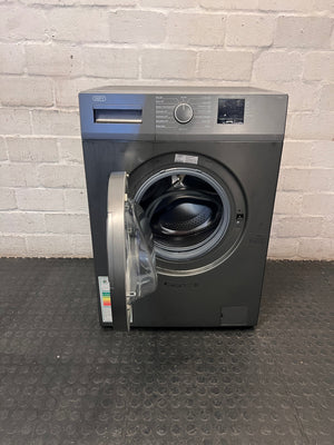 Defy 5kg Front Loader Washing Machine in Grey — Good Working Order – side view