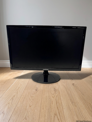 Samsung Glossy Black Computer Monitor — Working Monitor Missing Power Adapter – styled product image