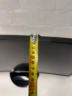 Samsung Curved Computer Monitor with Circular Stand — No Power Adapter Included – depth measurement