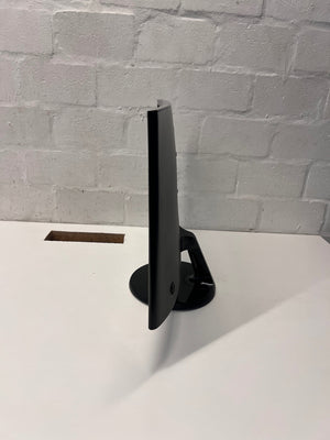 Samsung Curved Computer Monitor with Circular Stand — No Power Adapter Included – side view