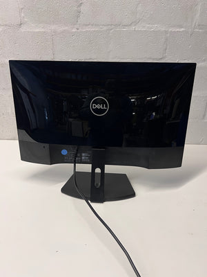 Dell Desktop Computer Monitor in Matte Black — Two Units Functional, One Non-Functional Unit – back view