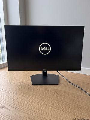 Dell Desktop Computer Monitor in Matte Black — Two Units Functional, One Non-Functional Unit – styled product image