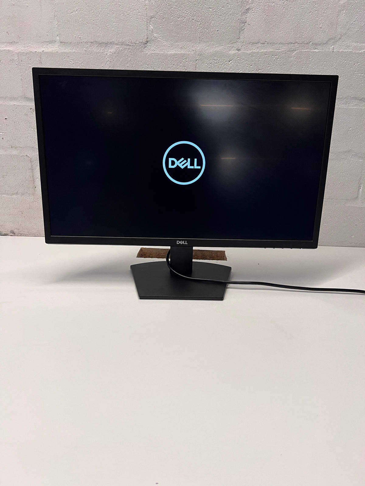 Dell Widescreen Computer Monitor with Stand — Good Working Order – main front view