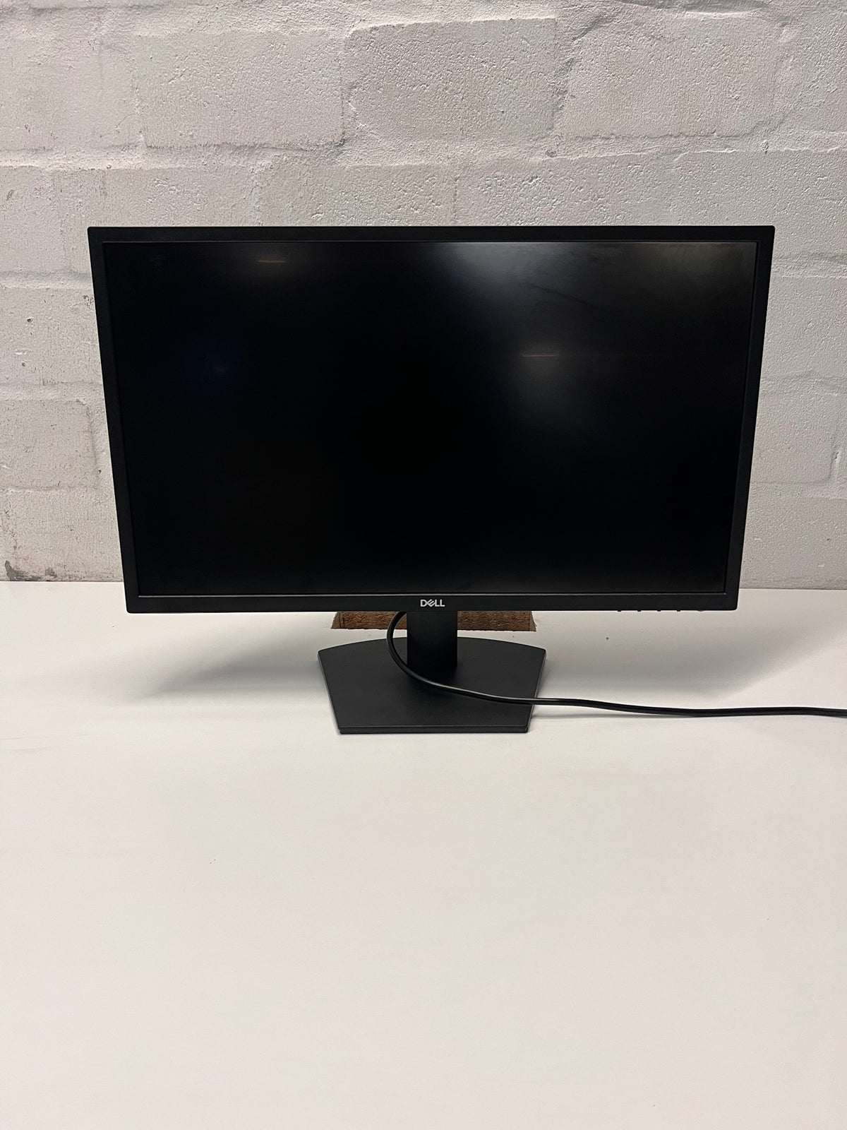 Dell Widescreen Computer Monitor with Stand — Good Working Order – side view