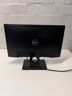 Dell Desktop Computer Monitor with Stand — Working Order; Samsung and Philips Lack Power Cables – back view