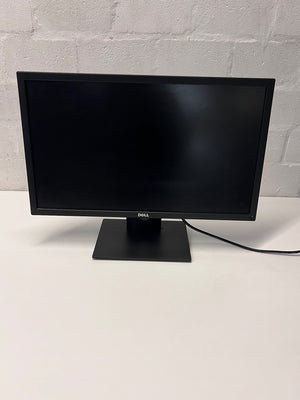 Dell Desktop Computer Monitor with Stand — Working Order; Samsung and Philips Lack Power Cables – side view