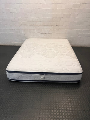 Therapedic Royal Collection Queen Size Mattress — Great Condition Mattress Only – back view