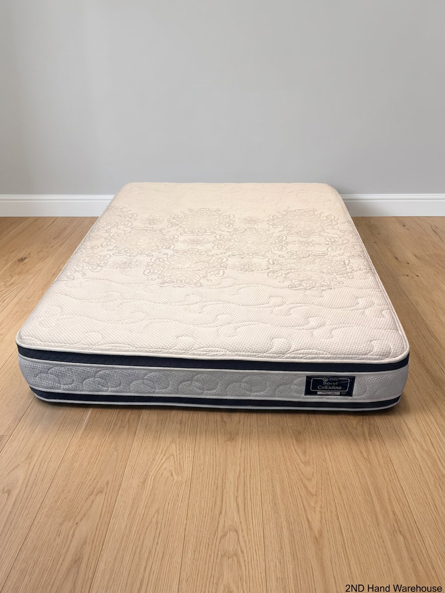 Therapedic Royal Collection Queen Size Mattress — Great Condition Mattress Only – styled product image