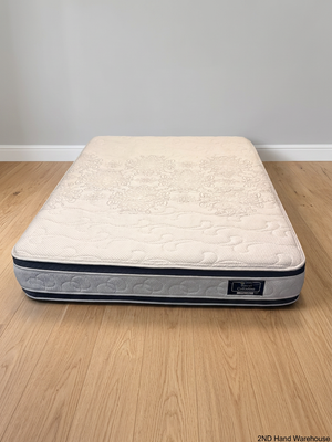 Therapedic Royal Collection Queen Size Mattress — Great Condition Mattress Only – styled product image
