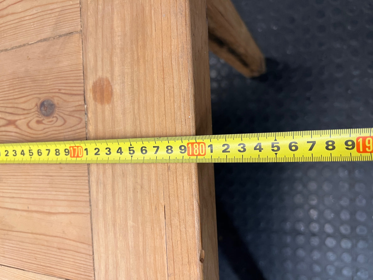 Classic Rectangular Wooden Dining Table (1.8m) — Good Condition – width measurement