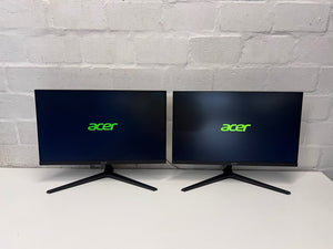 Acer ET241Y 23.8-inch 100Hz Computer Monitor — Good Working Order – side view