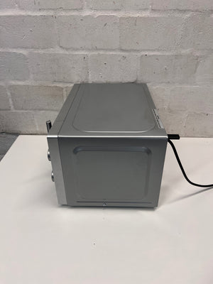 Russell Hobbs Silver Mirror Finish Microwave — Good Working Order – condition detail