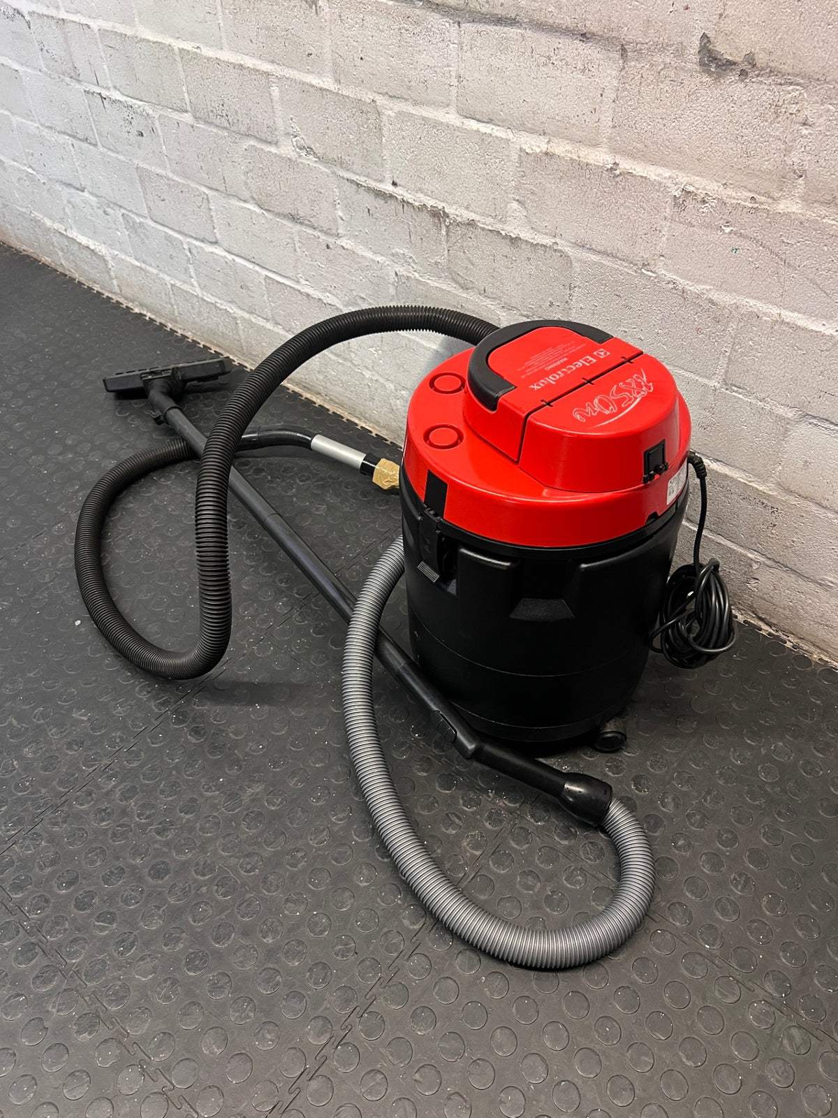 Electrolux Super Storm Canister Vacuum Cleaner — Working Condition with Heavy Use – back view