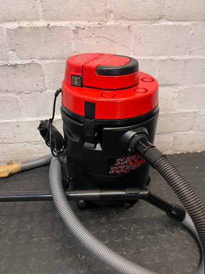 Electrolux Super Storm Canister Vacuum Cleaner — Working Condition with Heavy Use – side view