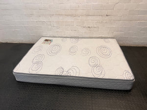 Rest Assured Matrix Vito Double Mattress — Fair Used Condition – back view