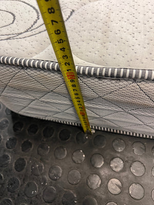 Rest Assured Matrix Vito Double Mattress — Fair Used Condition – height measurement