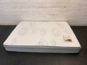 Rest Assured Matrix Vito Double Mattress — Fair Used Condition – side view