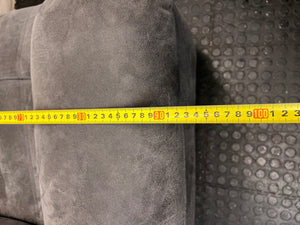Yaz Grey Upholstered Recliner Armchair — Used; Fair Condition – width measurement