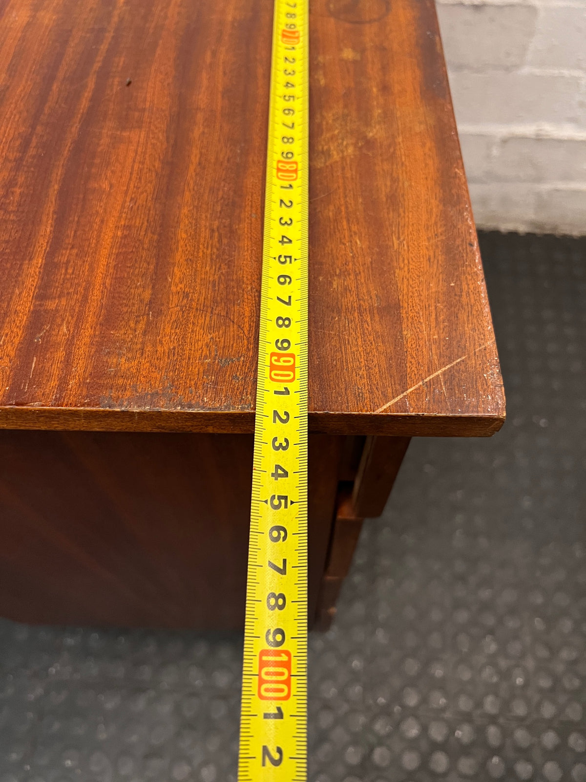 Mid-Century Style Wooden Chest of Drawers — Well Used Condition – width measurement