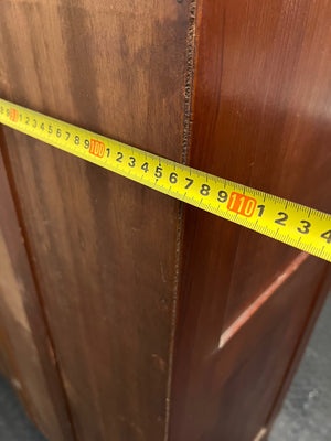 Vintage-Style Double Door Wooden Wardrobe – width measurement