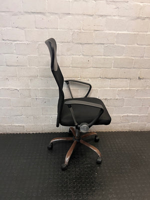 Ergonomic High Back Mesh Office Chair – side view