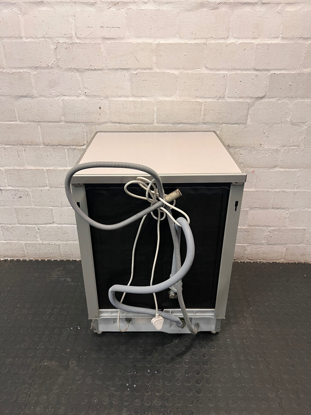 Silver LG Intello Freestanding Dishwasher — Non-Functional with Error Sound – back view