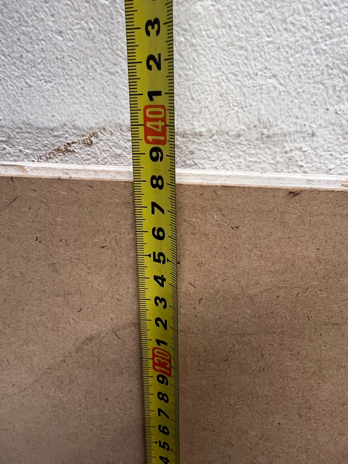 Rustic Oak Framed Wall Mirror — Good Condition Oak Mirror – height measurement