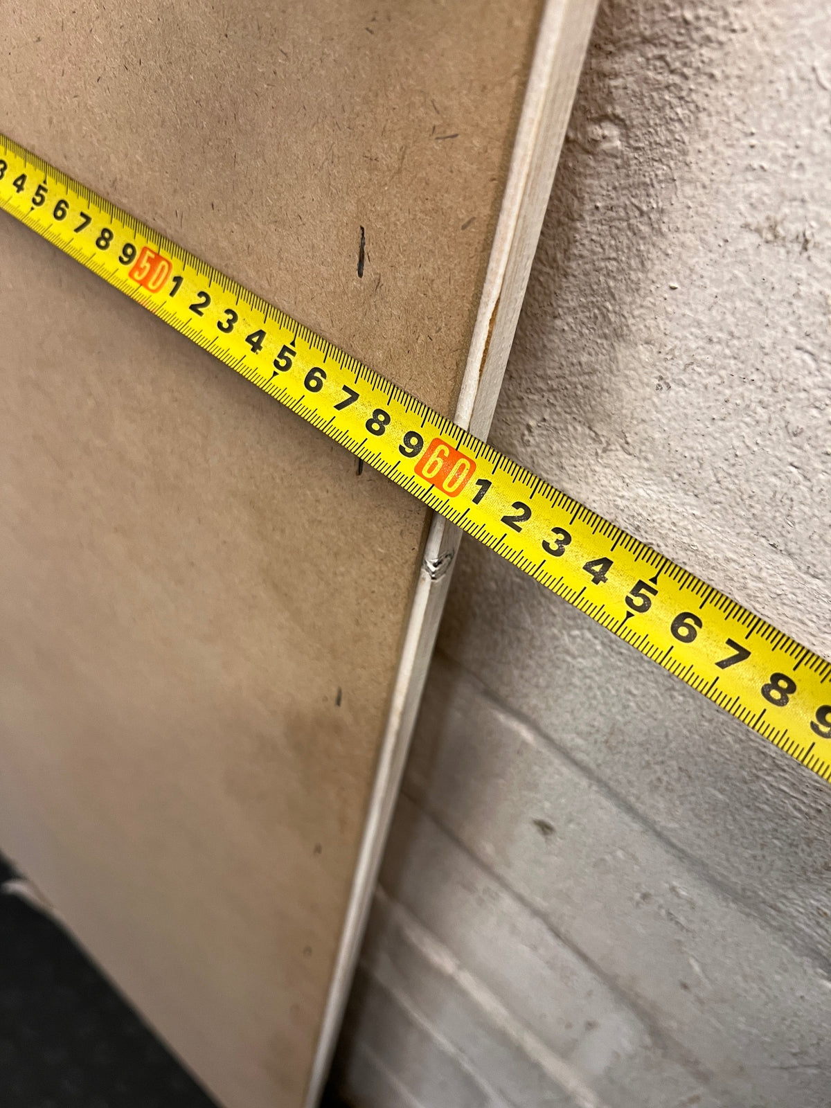 Rustic Oak Framed Wall Mirror — Good Condition Oak Mirror – width measurement
