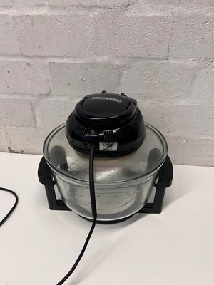 Safeway Halogen Convection Oven with Glass Bowl — Internal Light Not Working – back view