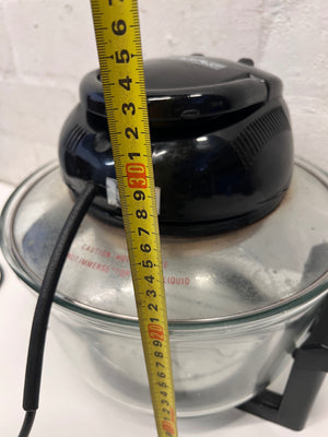 Safeway Halogen Convection Oven with Glass Bowl — Internal Light Not Working – height measurement