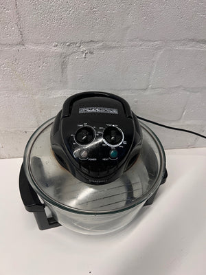 Safeway Halogen Convection Oven with Glass Bowl — Internal Light Not Working – side view