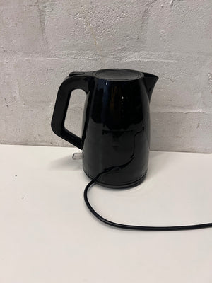 Defy Gloss Black Electric Kettle — Working with Heavy Surface Wear – top view