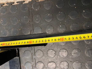 Black Wall-Mounted Punch Bag Bracket — Good Working Order – width measurement