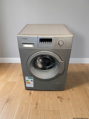 Bosch Serie 4 Silver Front-Loader Washing Machine — Good Working Order – styled product image