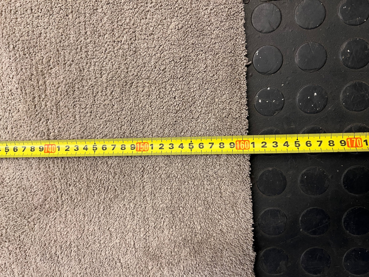 Neutral Beige Plush Area Rug (230cm x 160cm) – height measurement
