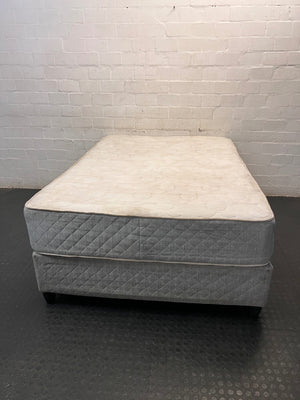 Durapedic Ultra Premium Double Base Set — Good Working Order – back view