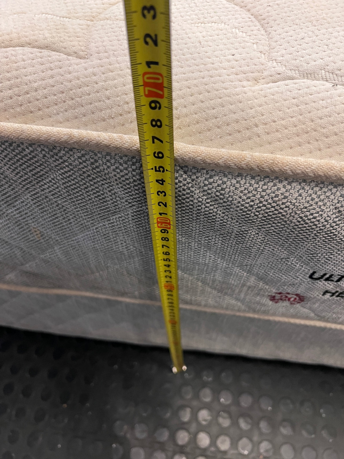 Durapedic Ultra Premium Double Base Set — Good Working Order – height measurement