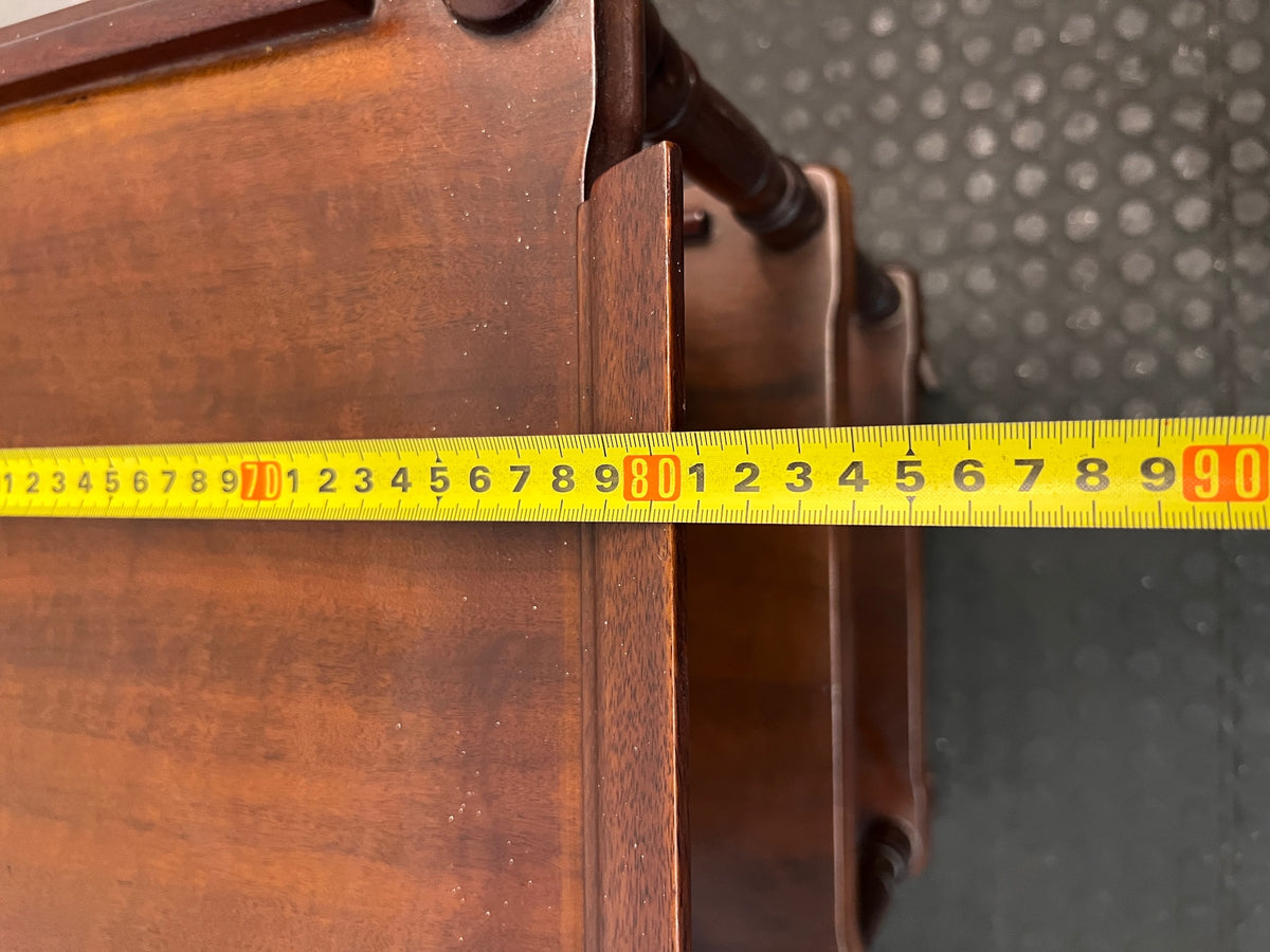 Vintage Style Three-Tier Wooden Serving Trolley — Good Working Order – width measurement