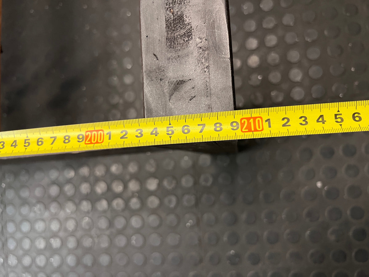 Dark Brown Wooden Queen Bed Frame — Structural Faults Present – depth measurement