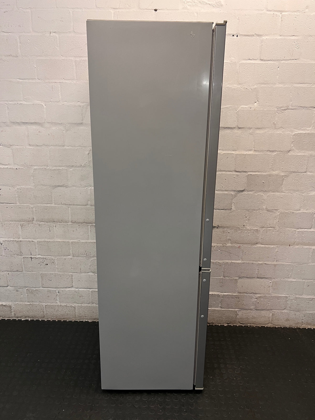 Hisense Silver Bottom-Mount Fridge Freezer — Working Well With Broken Internal Trays – top view