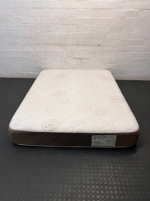 Truform Lifestyle 2000 Queen Orthopaedic Mattress — Well Used Mattress – main front view